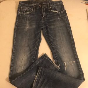 Distressed American Eagle Jeans